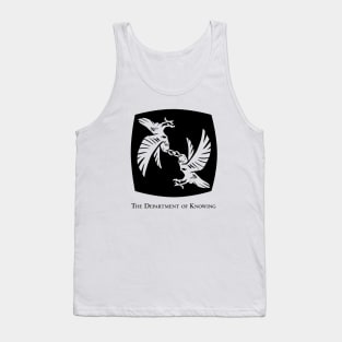 Department of Knowing Tank Top